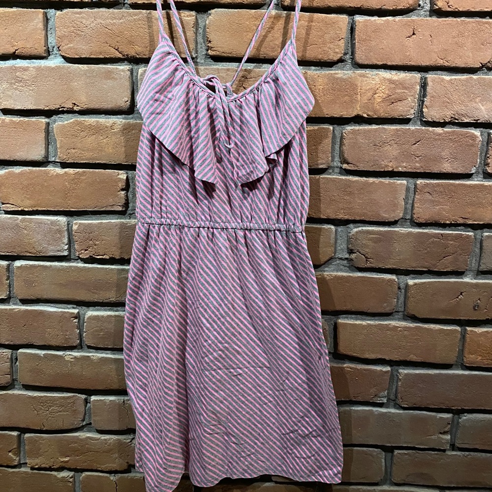 Pink striped Mossimo dress